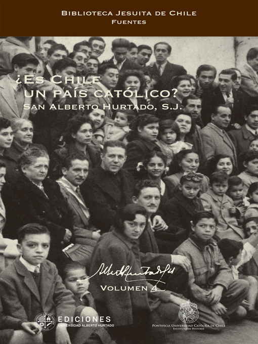 Title details for ¿Es Chile un país católico? by Alberto Hurtado - Available